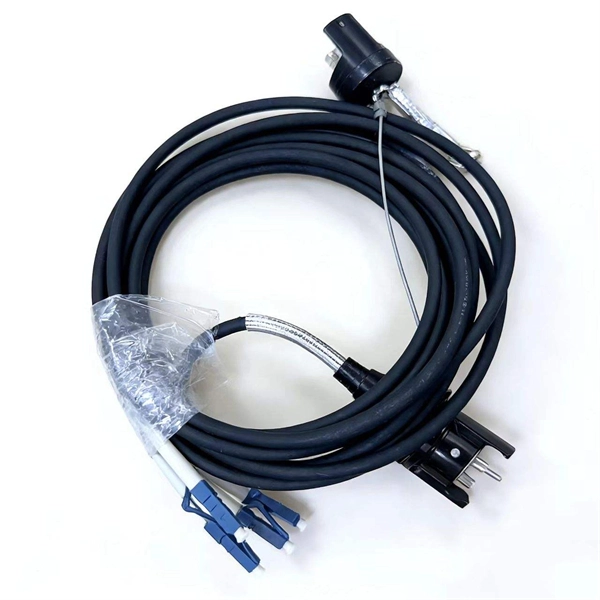 How to splice a 72-core 3m fiber optic cable junction box 